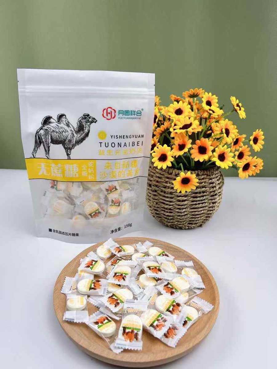 月圆祥合富硒无蔗糖奶贝158克