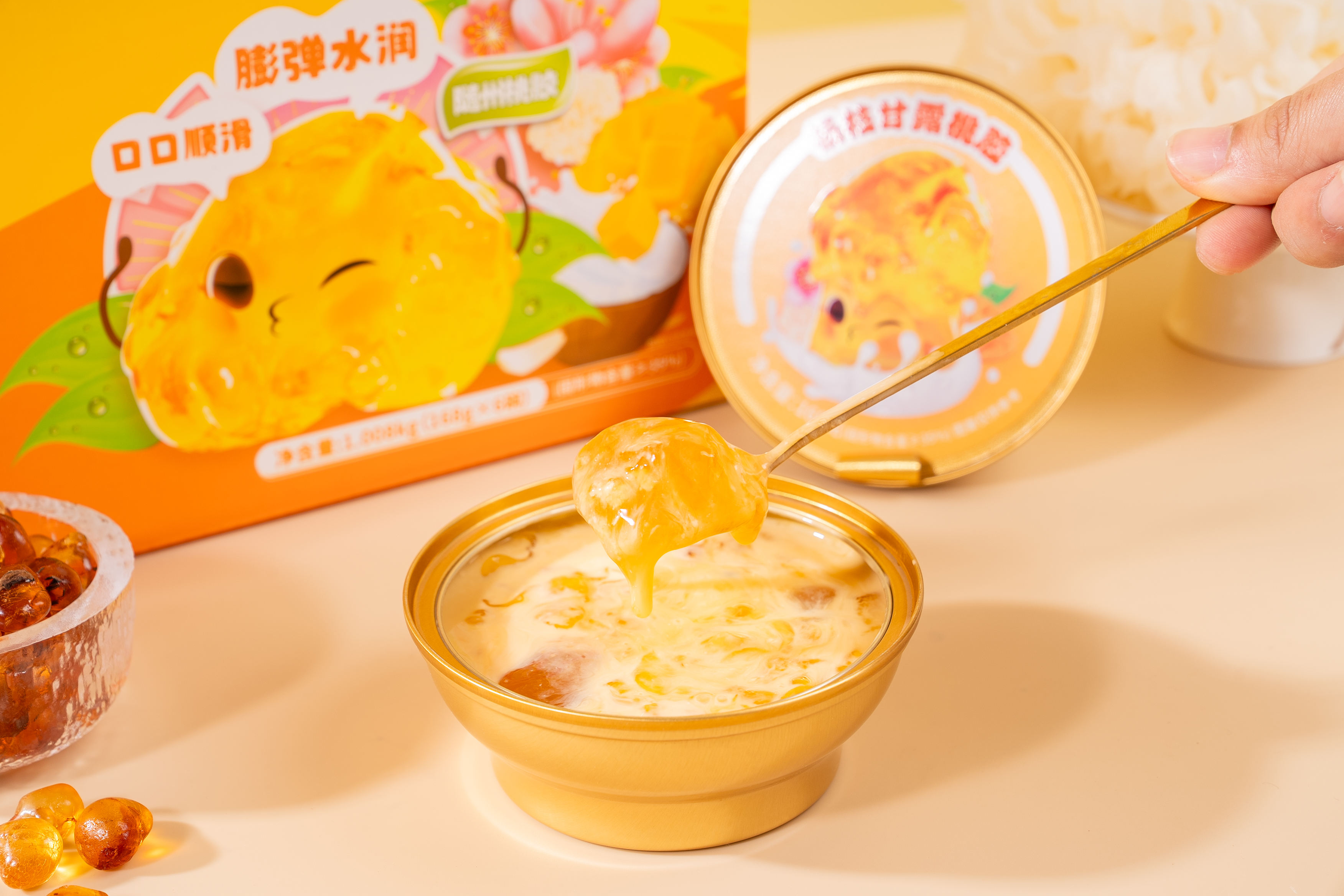 成品-杨枝甘露桃胶168克