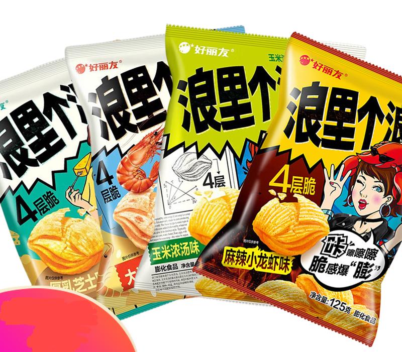 好丽友浪里个浪125g