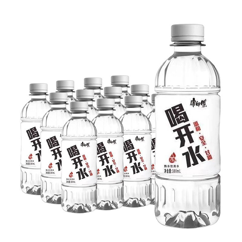 康师傅喝开水550ml5L