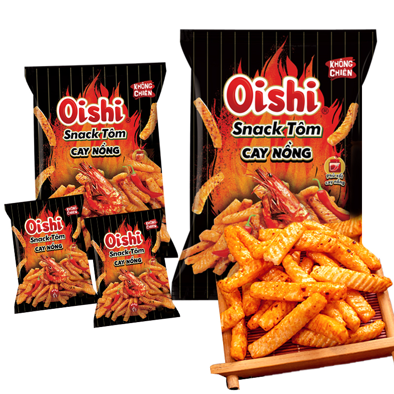 上好佳辣味虾条110g