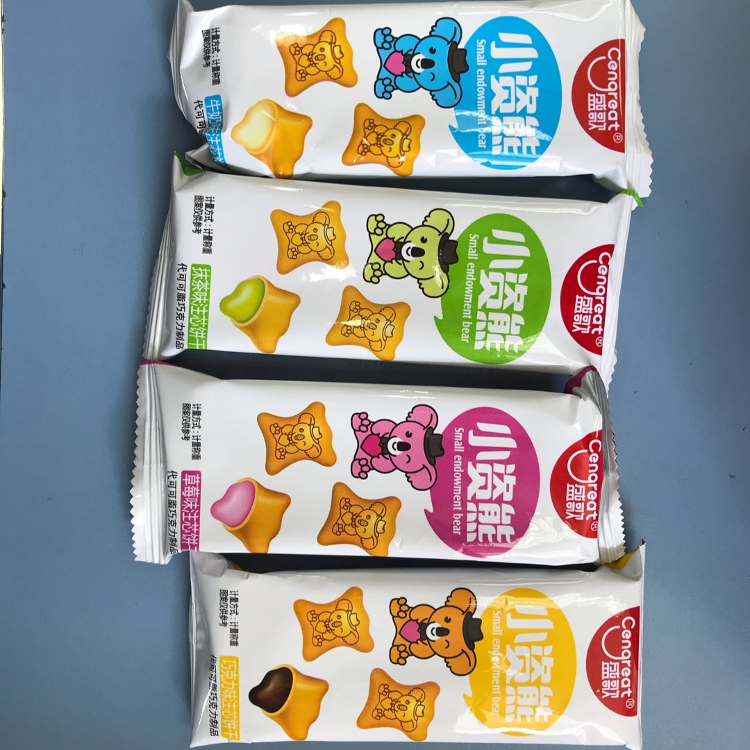 盛歌48g爆浆熊仔饼