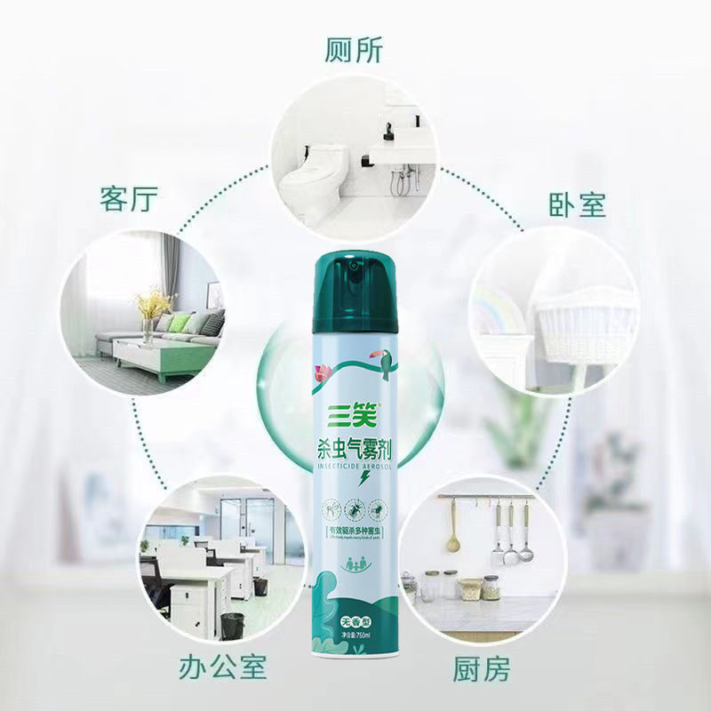 三笑杀虫气雾剂600ml