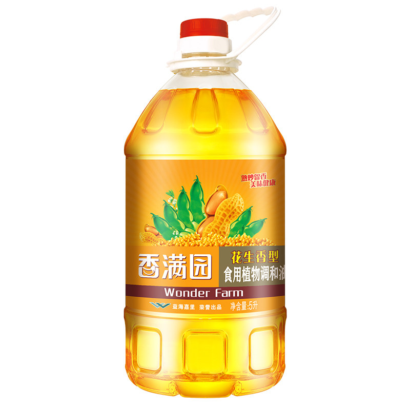 香满园花生香型食用植物调和油