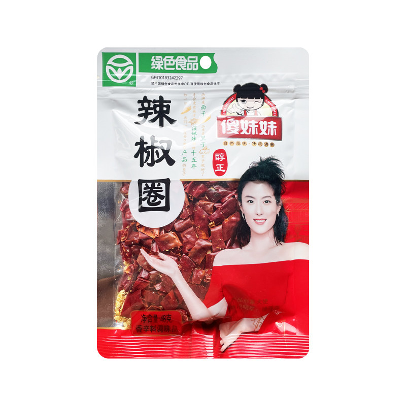 傻妹妹辣椒丝48g