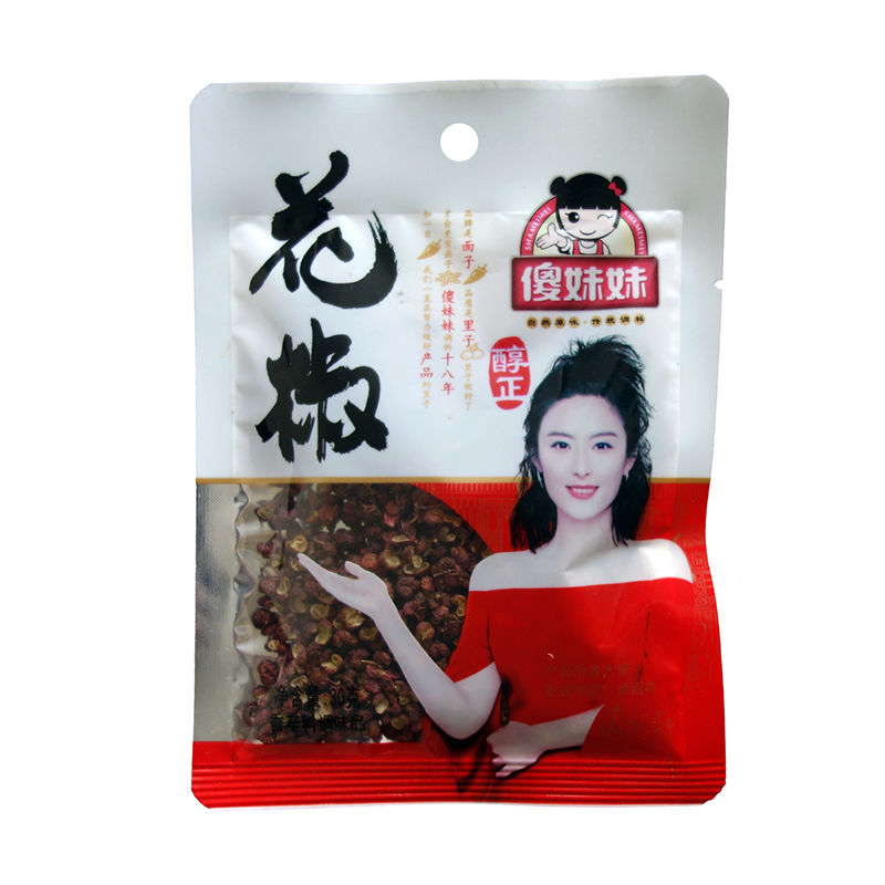傻妹妹红花椒粒袋装30g