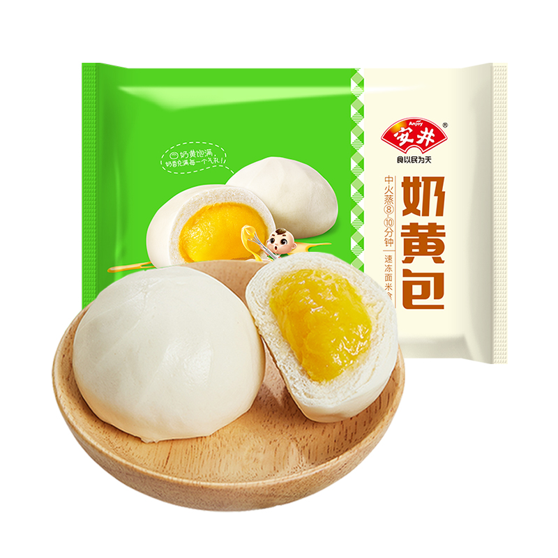 安井奶黄包360g