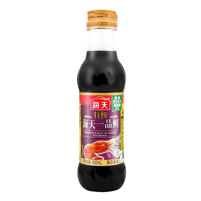 海天特级一品鲜酱油500ml
