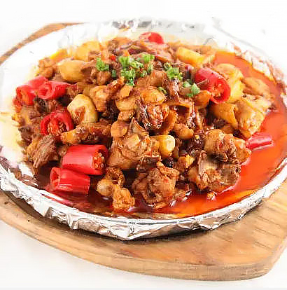 铁板鸡仔