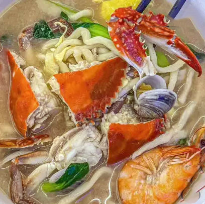 招牌海鲜面