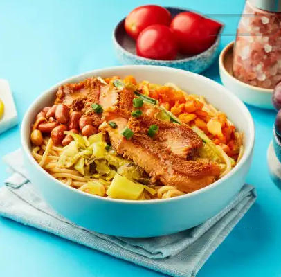 卤香猪耳拌粉 拌面