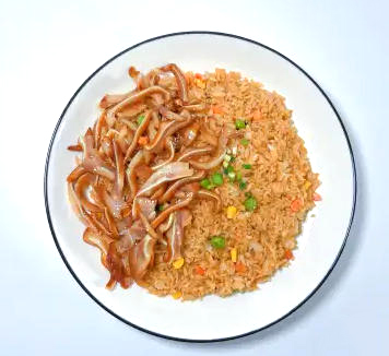 猪耳朵炒饭