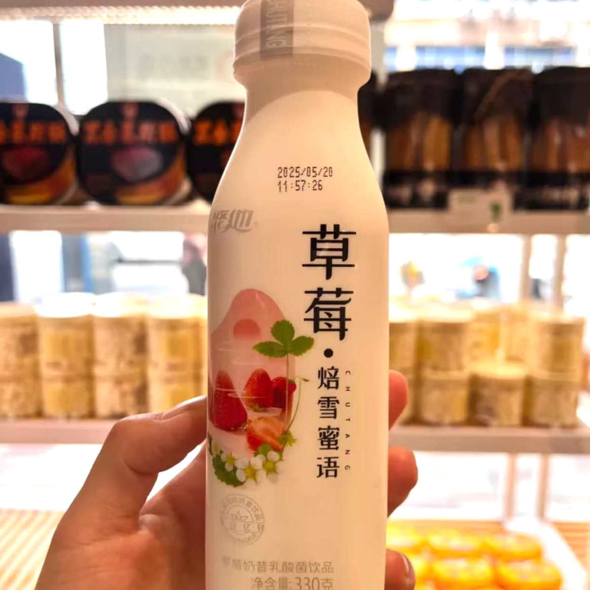 草莓奶昔乳酸菌