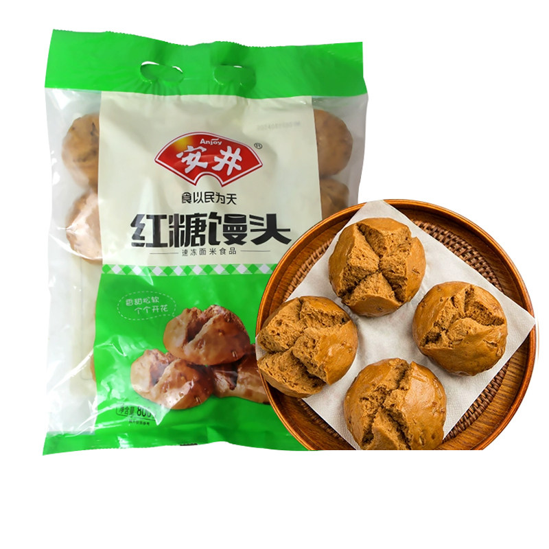 安井红糖馒头