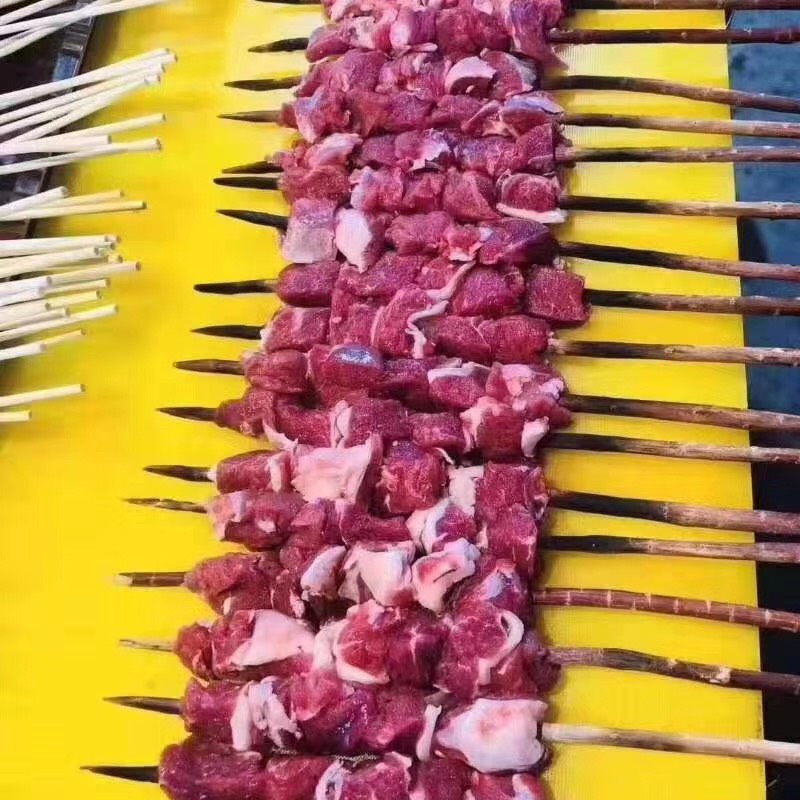 红柳枝羊肉串