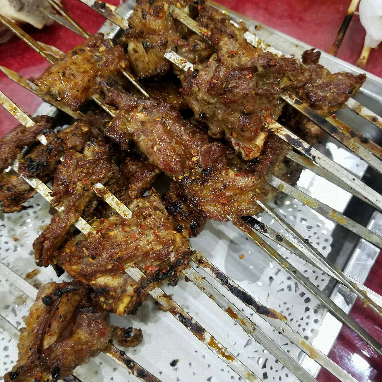新鲜羊排