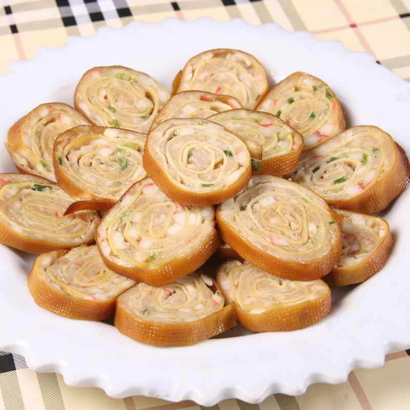 豆皮卷3串