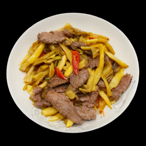 嫩姜炒牛肉（现炒）
