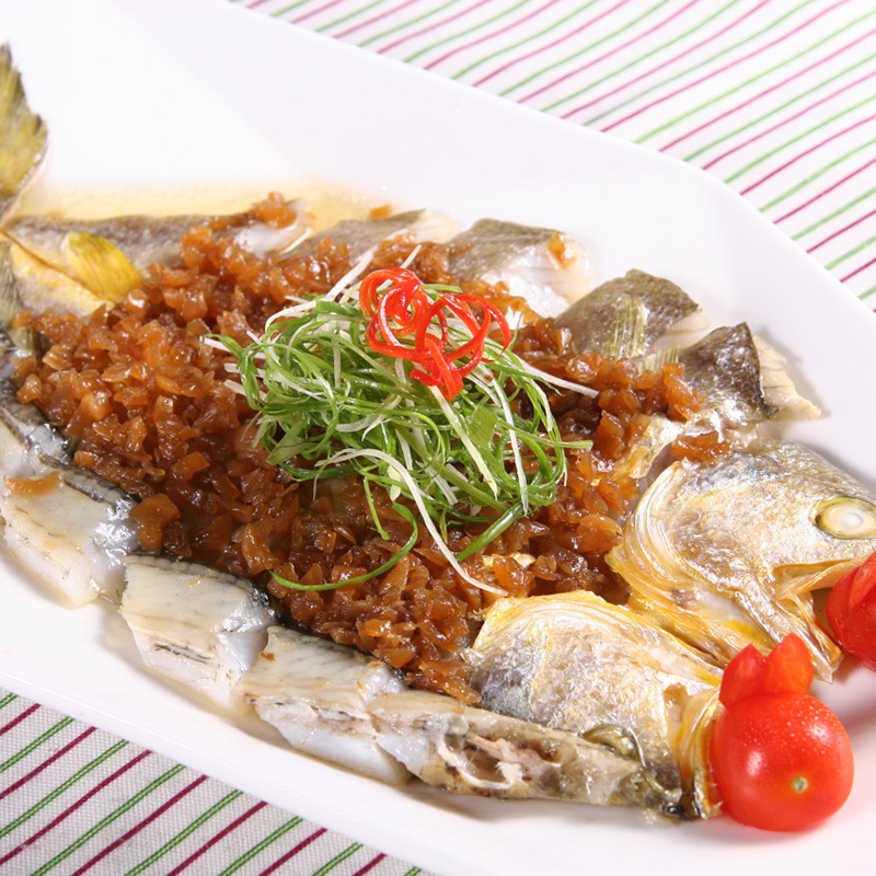 白鱼蒸豆瓣（现蒸）