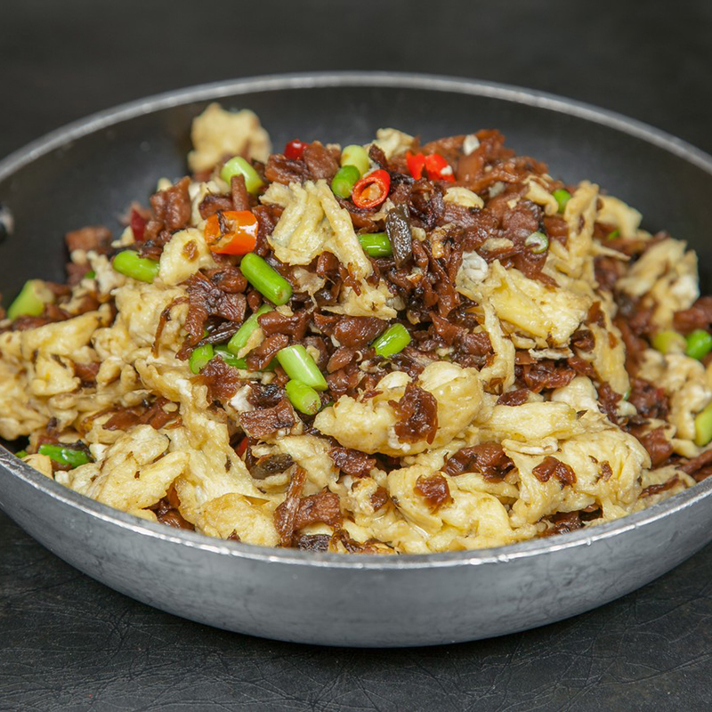 外婆菜炒鸡蛋（现烧）