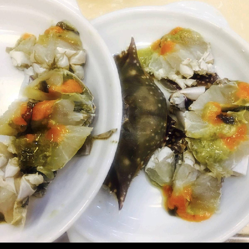 红膏焖蟹