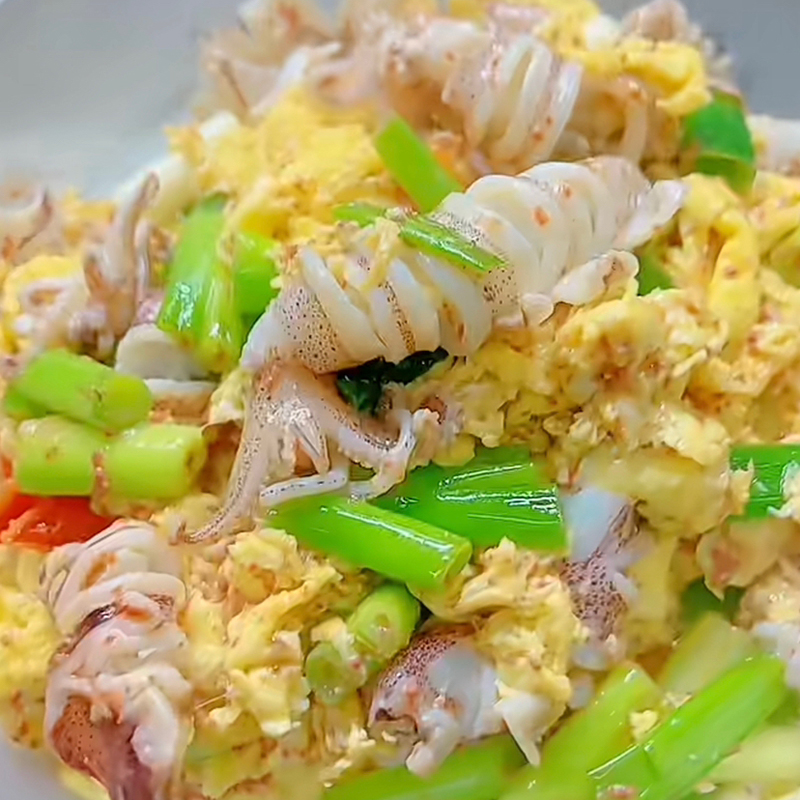 海兔子炒鸡蛋